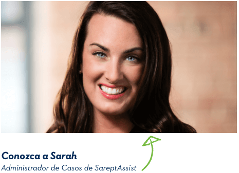 Conozca a Sarah, Administrador de Casos de SareptAssist