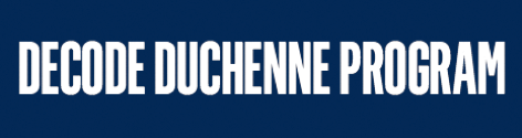 Logo for Decode Duchenne genetic testing program