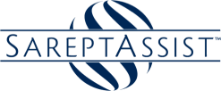 SareptAssist logo Logo for SareptAssist, the patient support program for EXONDYS 51 patients